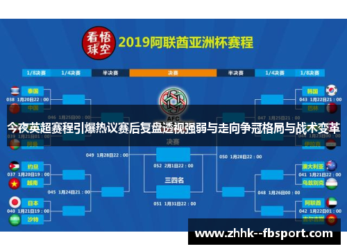 今夜英超赛程引爆热议赛后复盘透视强弱与走向争冠格局与战术变革